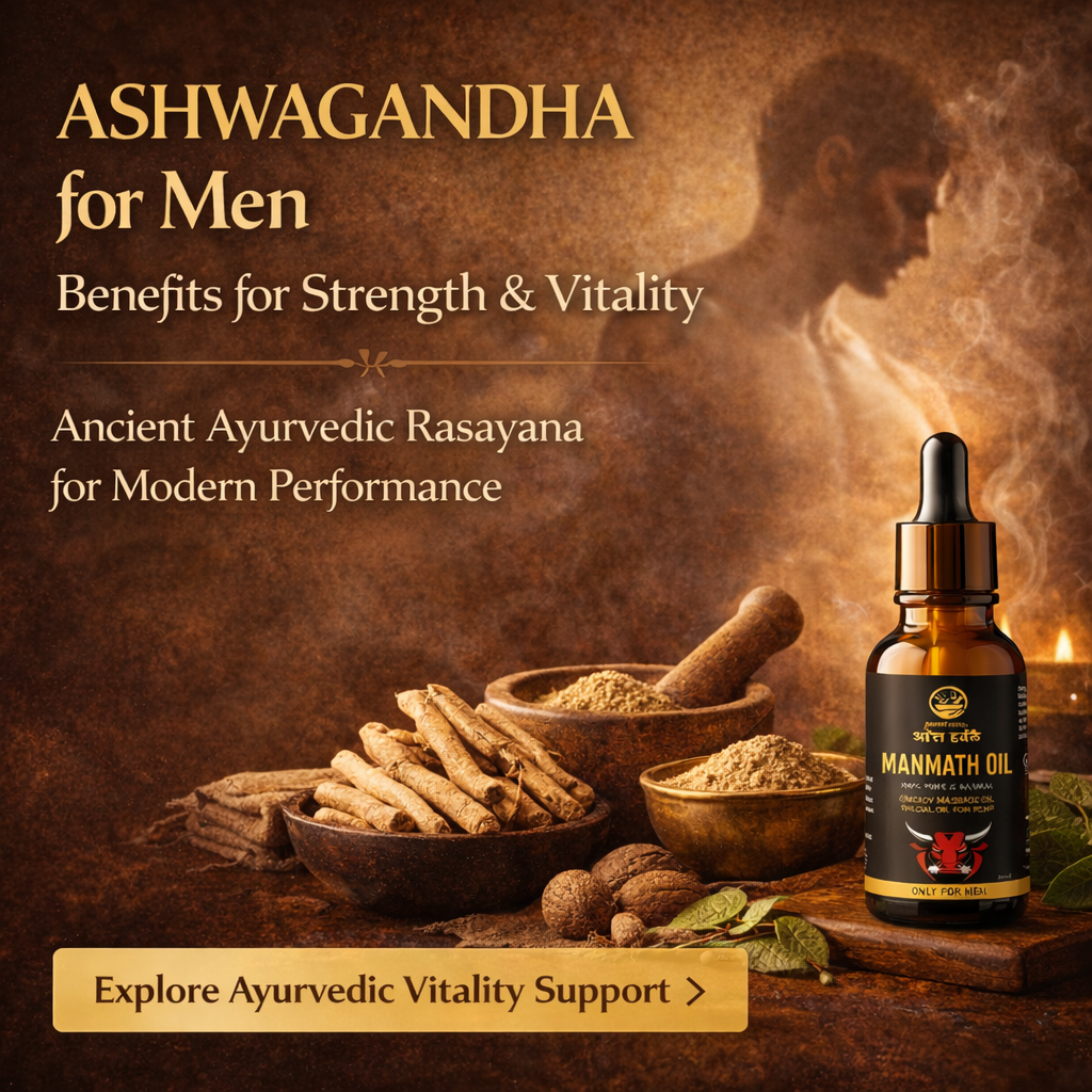 Ashwagandha for Men: Benefits for Strength & Vitality