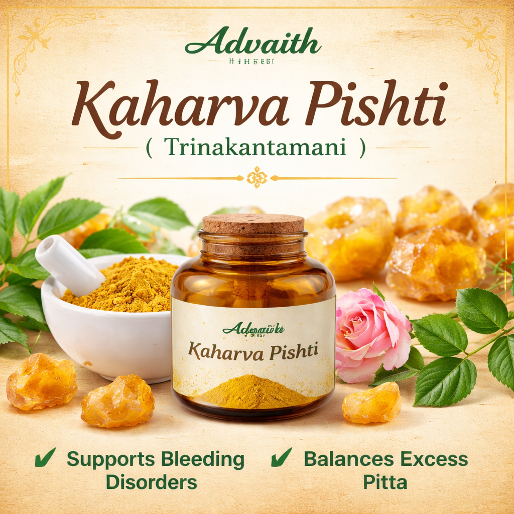 Kaharva Pishti (Trinakantamani) – Natural Ayurvedic Support for Bleeding Disorders & Pitta Balance