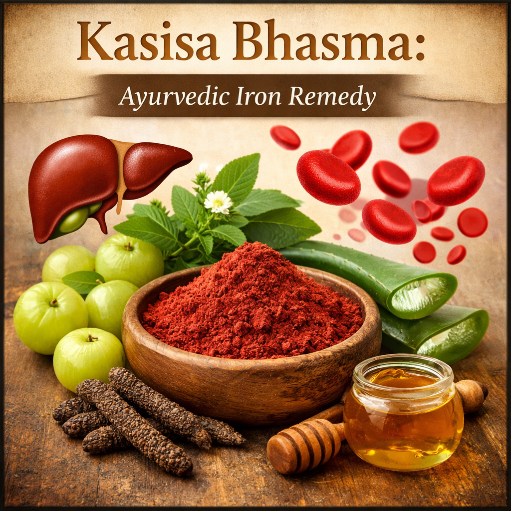 Kasisa (Kasis Bhasma): The Ayurvedic Iron for Blood Health, Liver Support & Skin Disorders