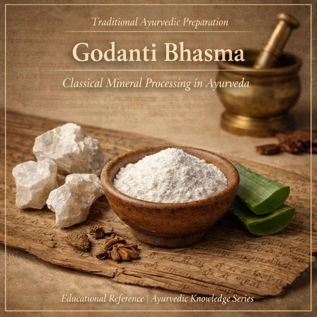 Godanti (Haratal) Bhasma in Ayurveda