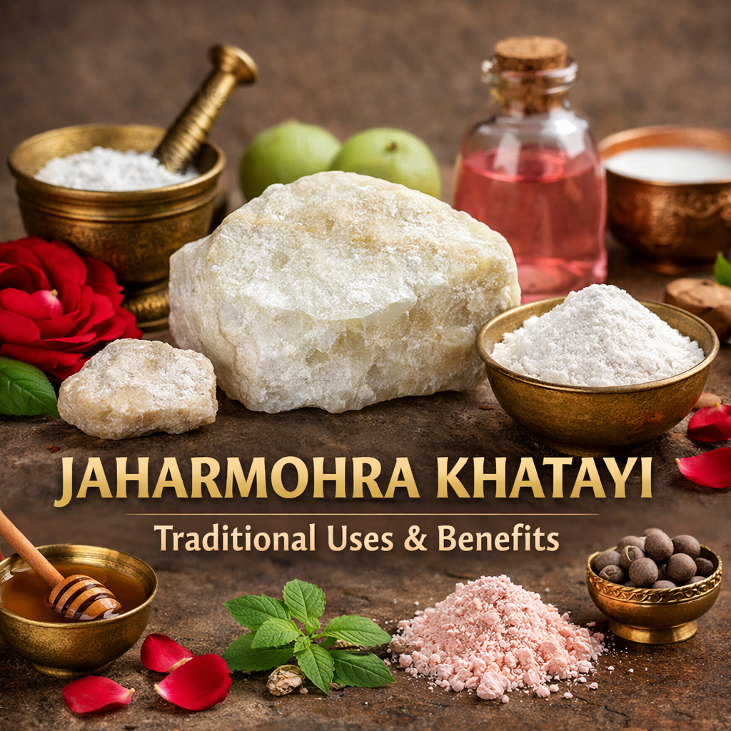 Jaharmohra Khatayi (Jahar Mohra) – Traditional Preparation, Properties & Classical Uses