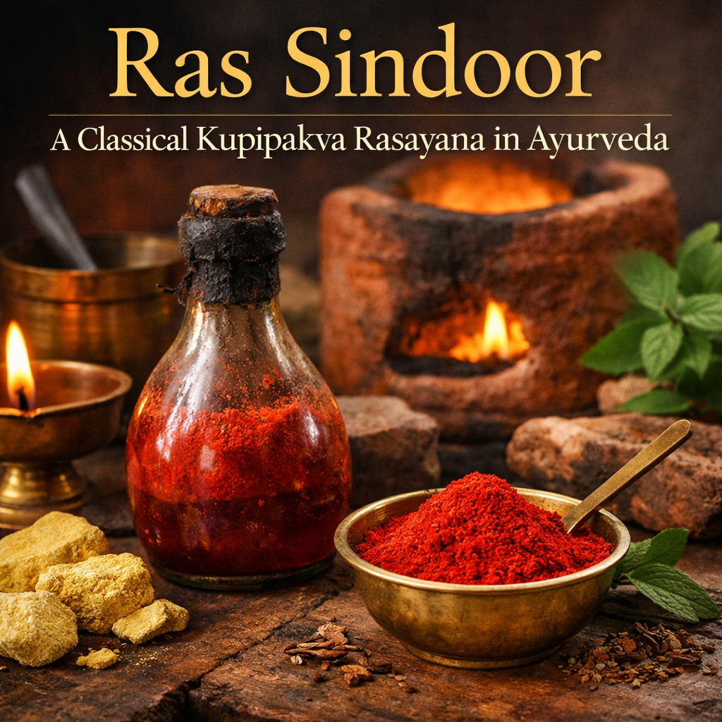 Ras Sindoor: A Classical Kupipakva Rasayana in Ayurveda