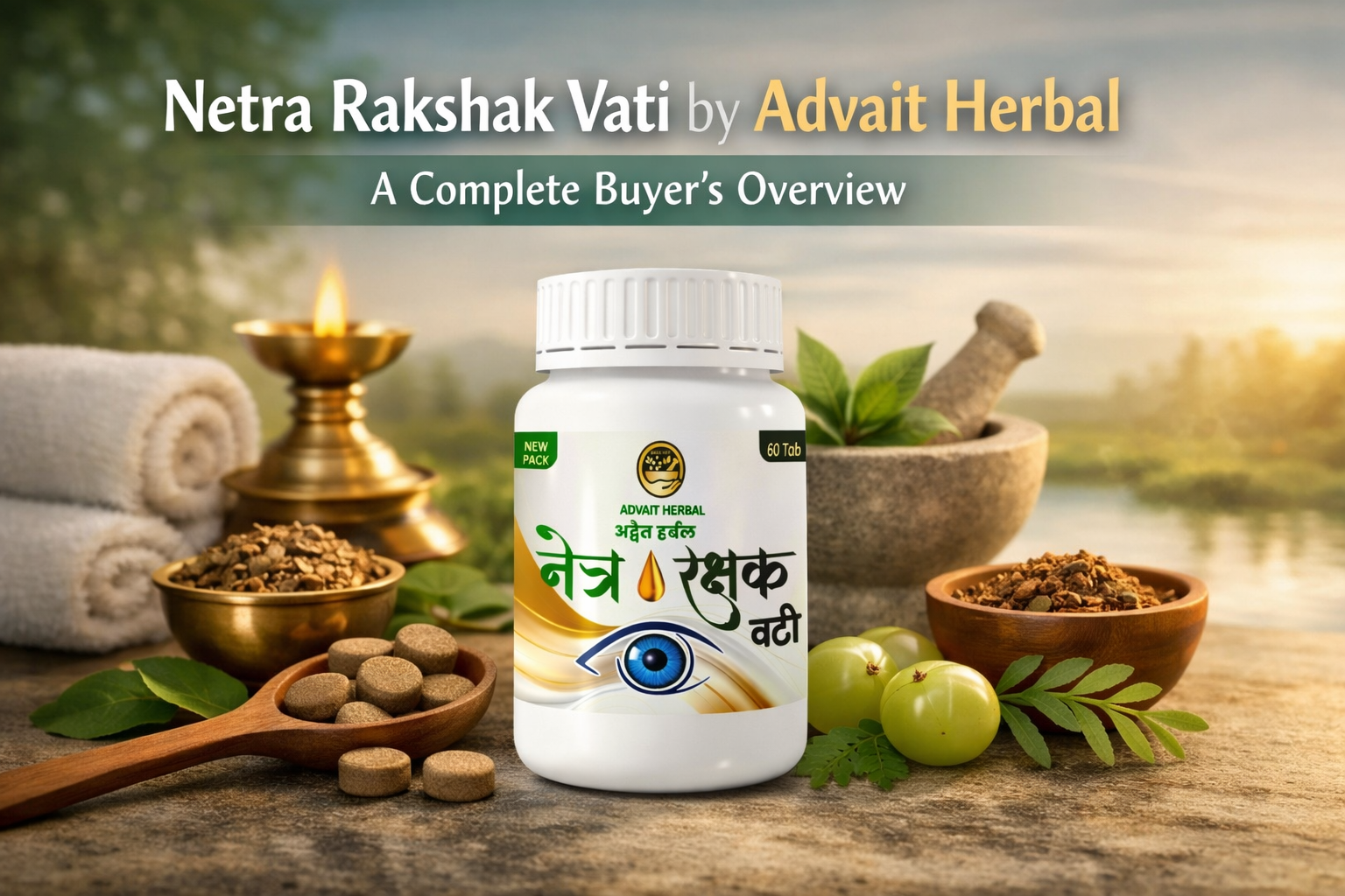 Netra Rakshak Vati by Advait Herbal: A Complete Buyer’s Overview