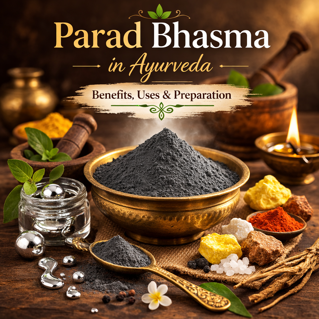 Parad Bhasma (Mercury Calx) in Ayurveda
