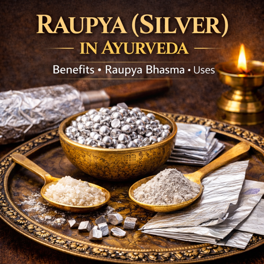 Raupya (Silver) in Ayurveda: Benefits, Preparation & Uses