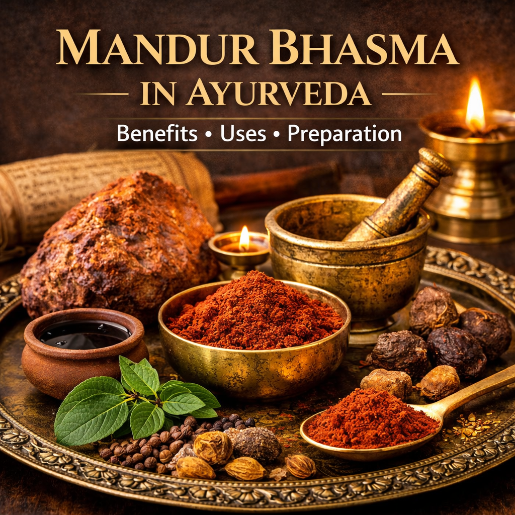 Mandur Bhasma in Ayurveda: Benefits, Preparation, and Uses for Blood Health